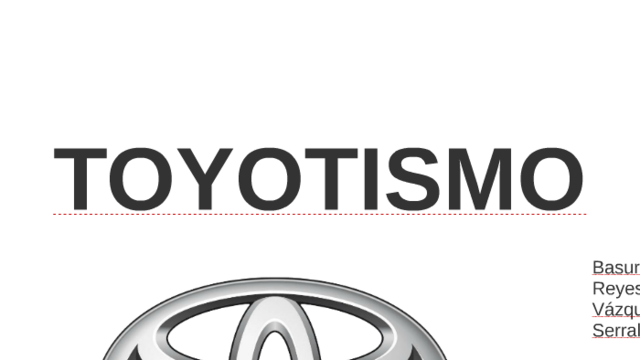 Toyotismo