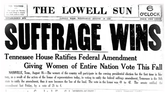 Women's suffrage
