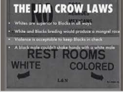 Jim Crow laws