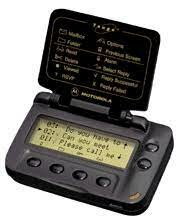 Motorola begins production of the first personal radio communicator and coined the term “Pager”.