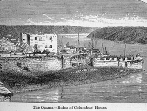 Fundación de Santo Domingo por Bartolomé Colón.