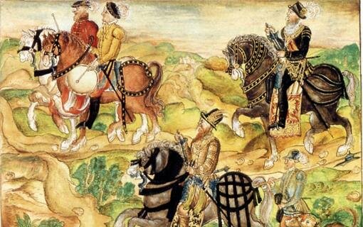 El emperador Carlos V concede a los Welser, banqueros alemanes de Ausgburgo, la conquista de Venezuela y el monopolio de introducir esclavos negros.