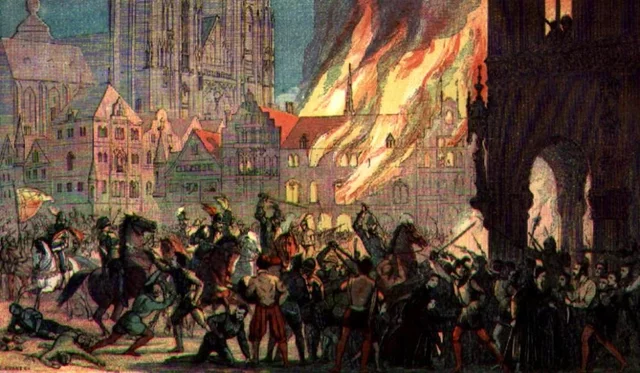 Motín en Barcelona.