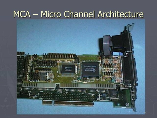 Barramento - MCA: IBM