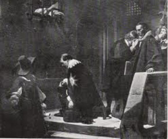 Charles I surrendered