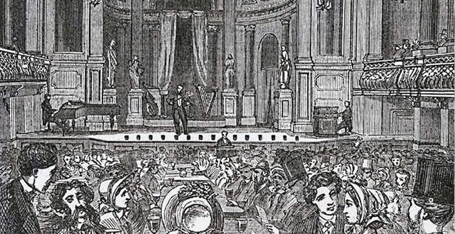 First Public Concerts in England