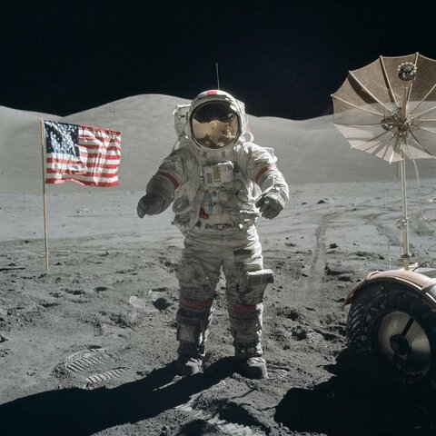 Primer hombre en la Luna