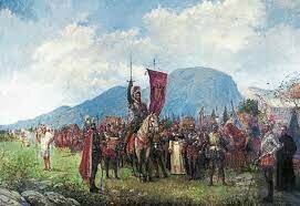 Gonzalo Jiménez funda la ciudad de Santa Fe de Bogotá