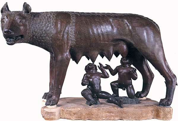 Loba Capitolina. Museo de los Conservadores, Roma.