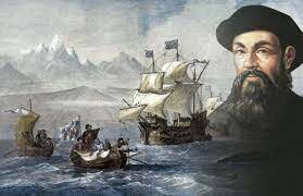 Ferdinand Magellan begins his voyage