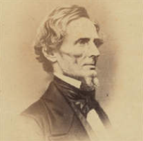 Confederate President Jefferson Davis is captured