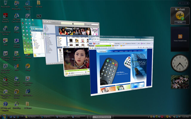Windows Vista Flip: 3D