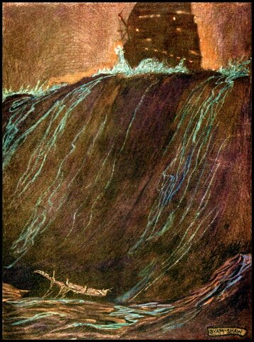 Publication of his prize-winner story "Ms. found in a bottle"