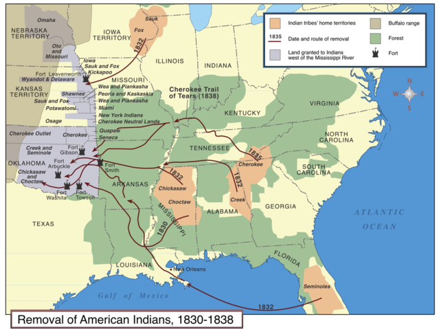 Trail of Tears/Indian Removal Act