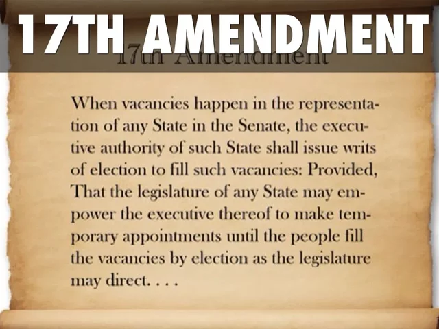 17th Amendment