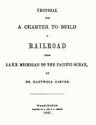 The Charter for the Transcontinental Railroad passed