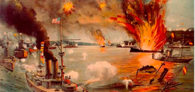 Guerra entre España y EEUU por Cuba.