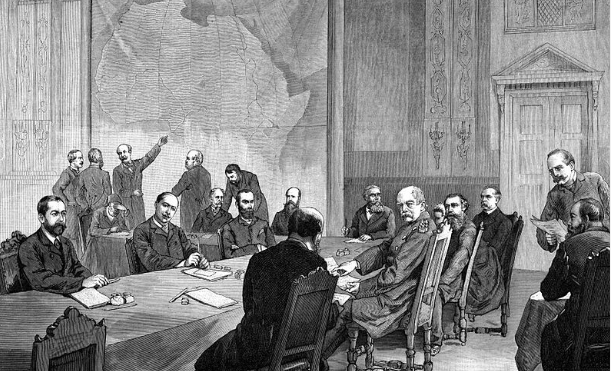 Conferencia de Berlín. Reparto de Africa