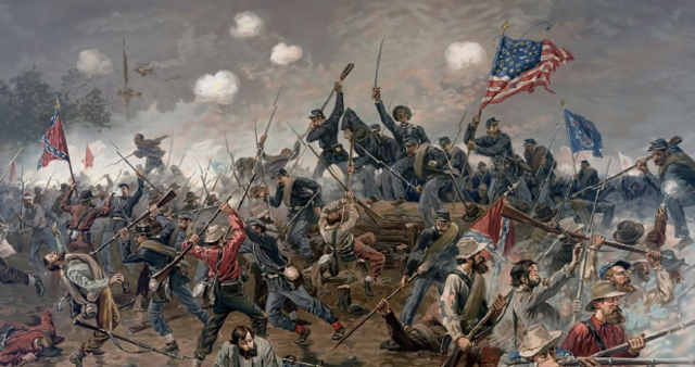 Guerra de secesión en EEUU