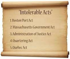 Intolerable Acts