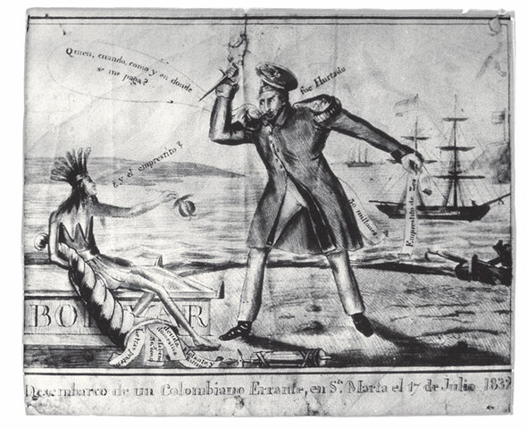 Caricatura-Litografia