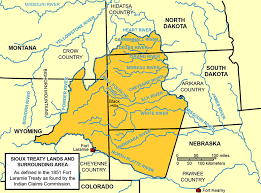 The first Treaty of Fort Laramie