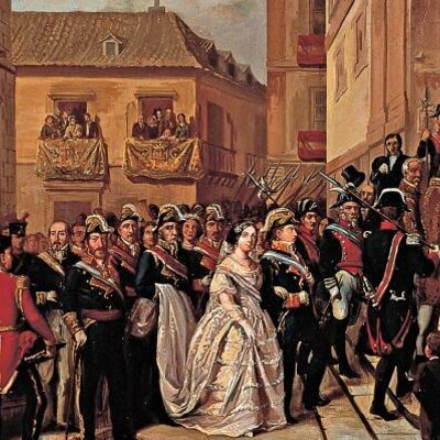 Timeline: reinado de Isabel II. Carlismo y guerra civil. Construcción y evolución del Estado liberal.