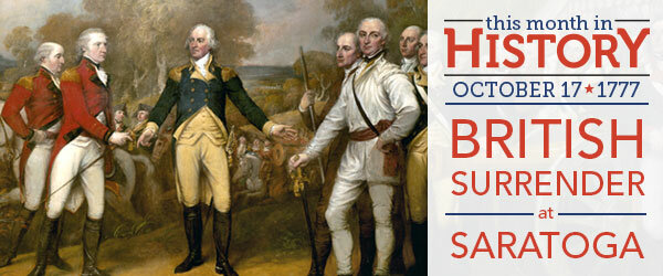 British surrender Boston