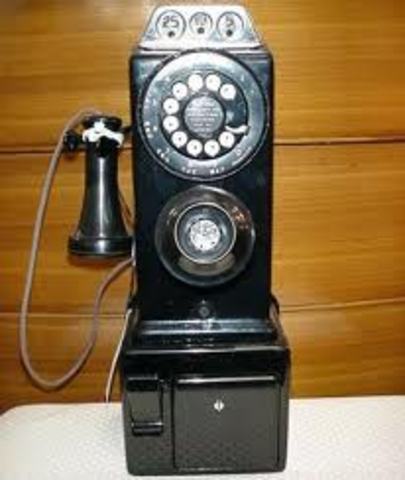 The first coin operated phone was installed in Hartford Conneticuit