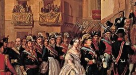 Timeline: Revolución liberal en el reinado de Isabel II. Carlismo y guerra civil. Construcción y evolución del Estado liberal.