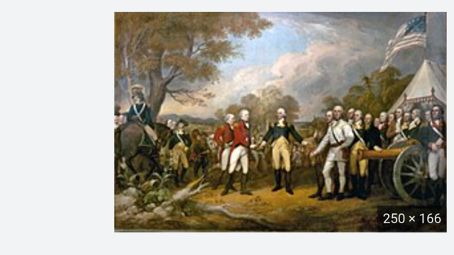 British Surrender Boston