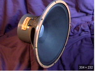 model D101 15-inch loudspeaker