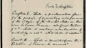 The Neutrality Proclamation