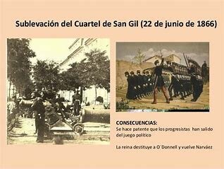 Sublevación del cuartel de San Gil.