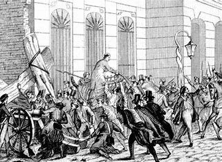 Motín en Barcelona.