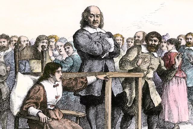 Arrival of Samuel Parris