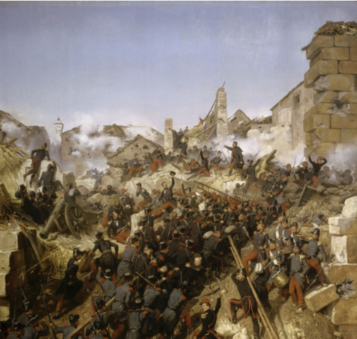 Francia ocupa Argelia