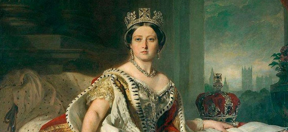 La reina Victoria de Inglaterra, proclamada emperatriz de La India.