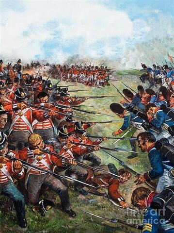 Napoleon is defeated at Waterloo