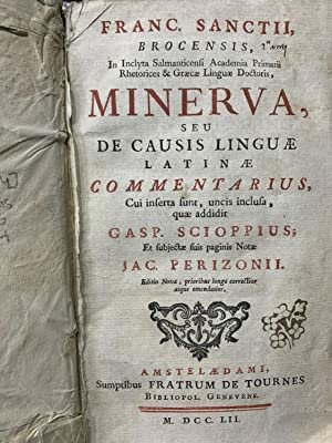 Minerva o de las causas de la lengua latina