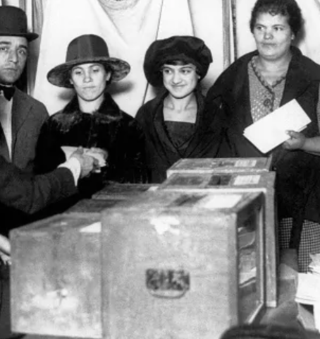 Obtención del voto femenino en Estados Unidos