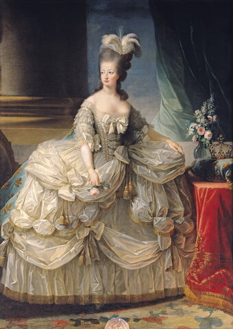 Retrato de María Antonieta (Jean-Baptiste André Gautier-Dagoty)