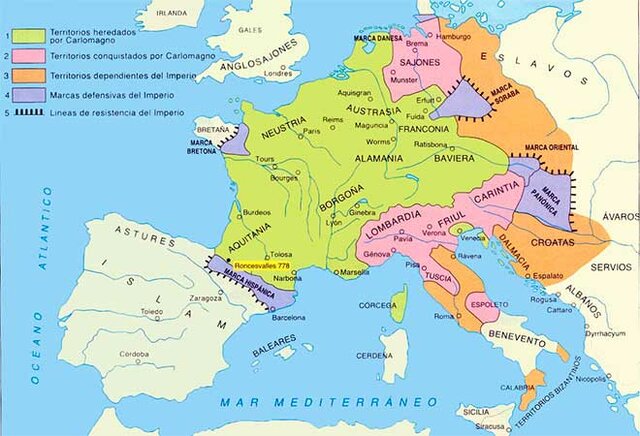 Carlomagno se proclama Emperador