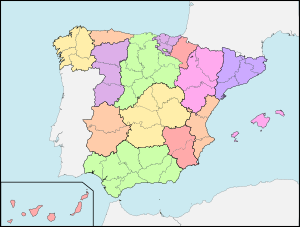 División provincial de Javier de Burgos
