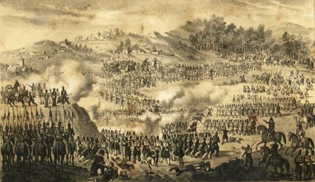 Inicio guerra de la segunda guerra carlista