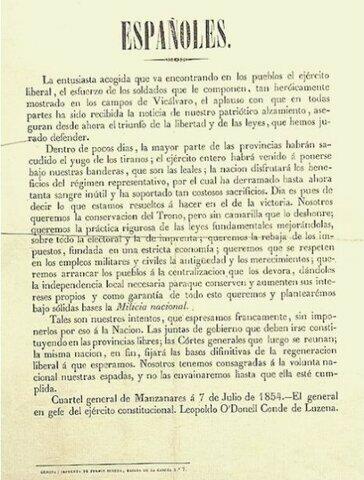 Manifiesto de manzanares
