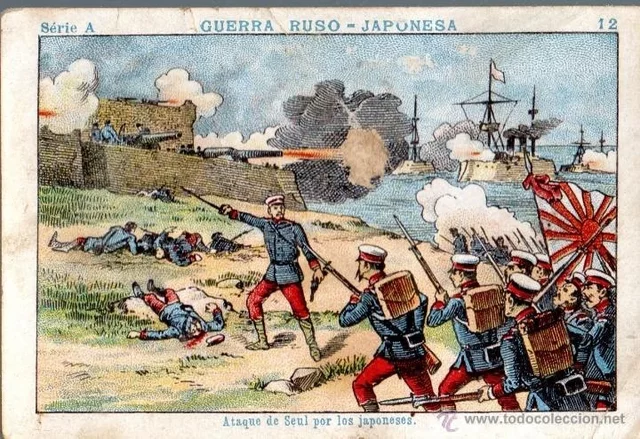 Guerra Ruso-japonesa.