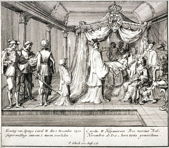 Death of Charles II