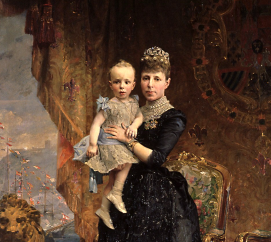 Inicio regencia de María Cristina y de la primera guerra carlista.