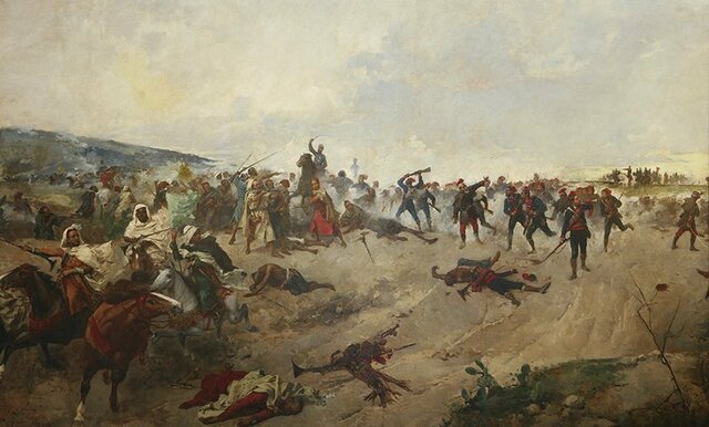 Fin de la guerra de África.